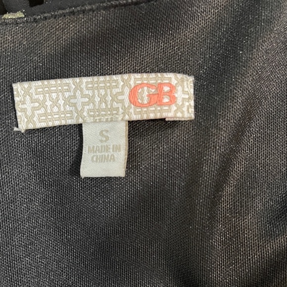 GB Gianni Bini Black Gold Polka Dot Dress - Picture 6 of 6